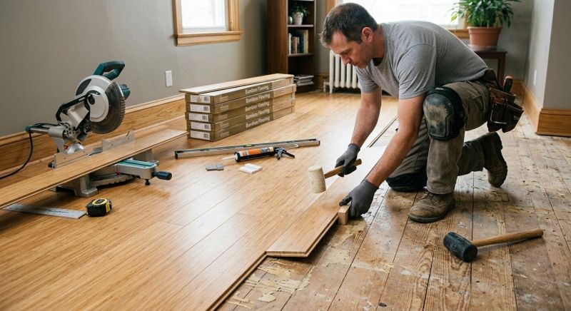 Bamboo Flooring Installation in Rock Hill, SC