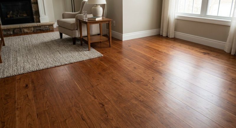 Cherry Floor Installation in Clover, SC