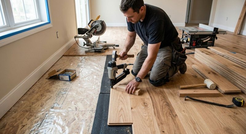 Hardwood Floor Installation in Rock Hill, SC