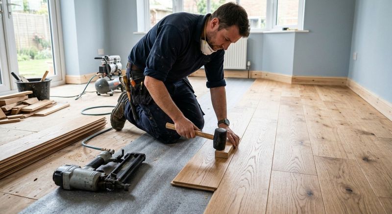 Hardwood Floor Installation in Mecklenburg County, NC