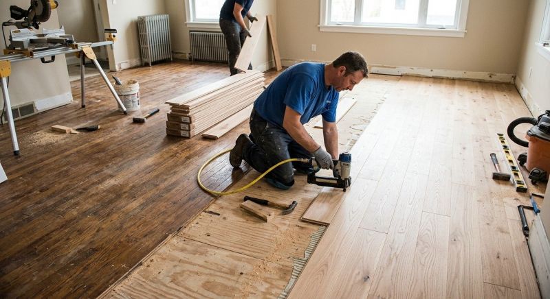 Hardwood Replacement in Belmont, NC