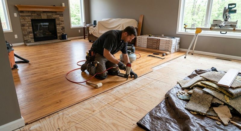 Hardwood Replacement in Clover, SC