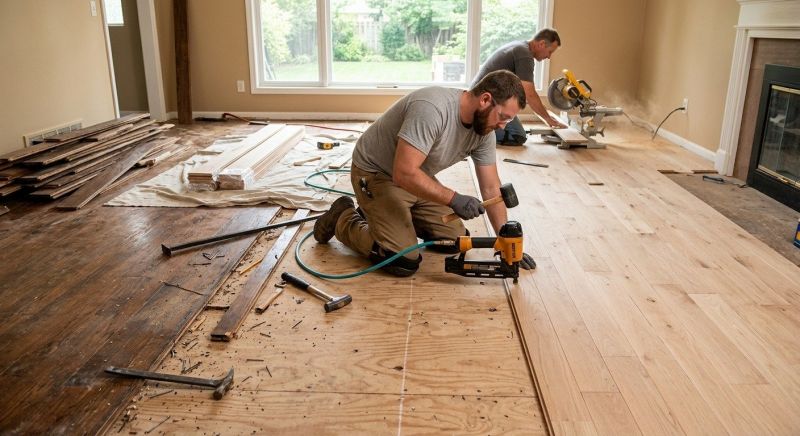 Hardwood Replacement in Edgemoor, SC