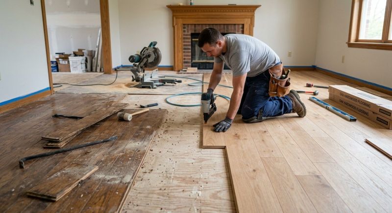 Hardwood Replacement in Fort Mill, SC