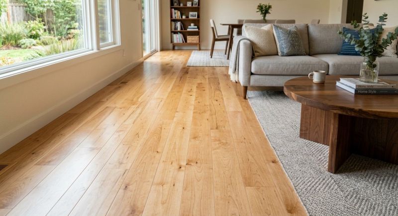 Maple Flooring Installation in Lancaster County, SC