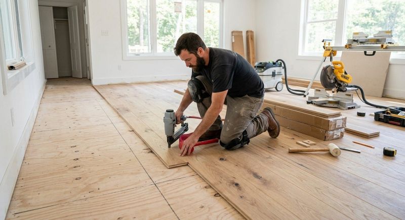 Oak Floor Replacement in Rock Hill, SC