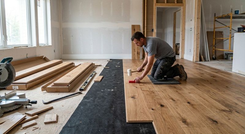 Plank Floor Installation in Rock Hill, SC