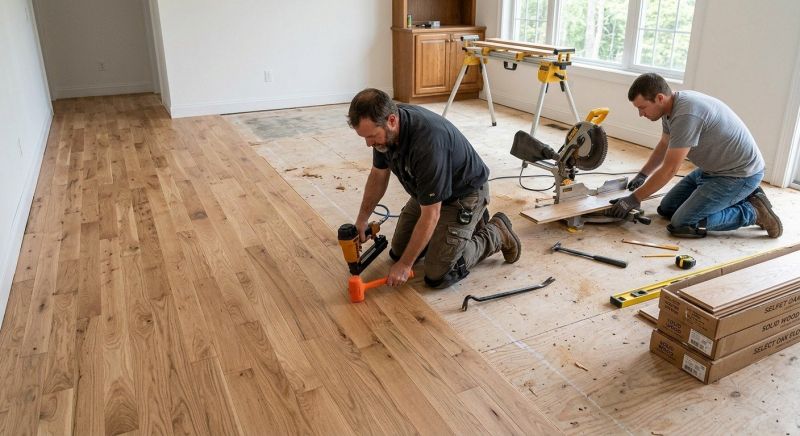 Wood Floor Replacement in Rock Hill, SC
