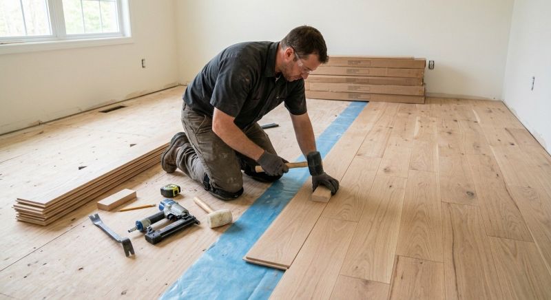 Wood Floor Replacement in York, SC