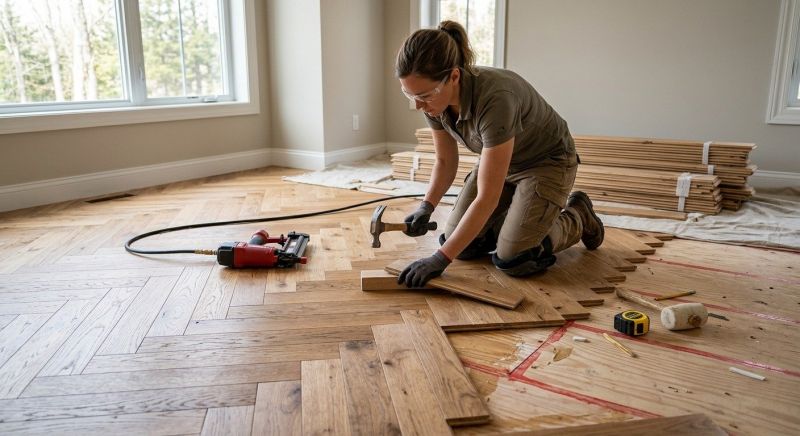 Wood Flooring Installation in Belmont, NC