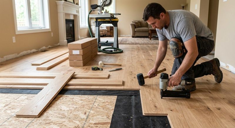 Wood Flooring Installation in Clover, SC