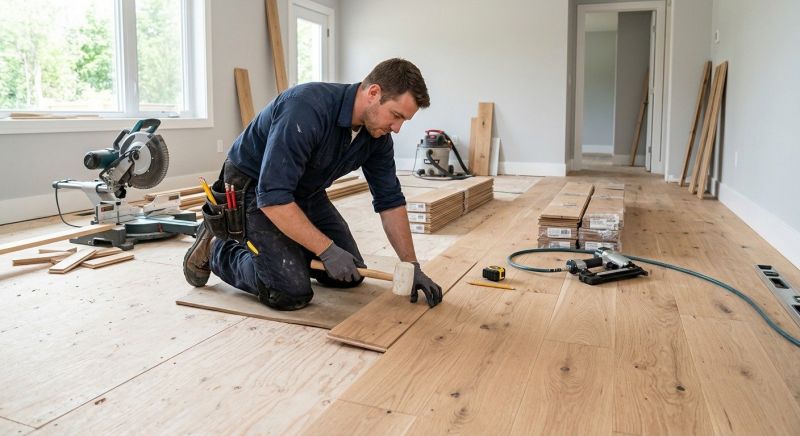 Wood Flooring Installation in Mecklenburg County, NC